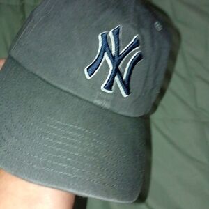 47 Brand Dark Gray Cap with NY Logo